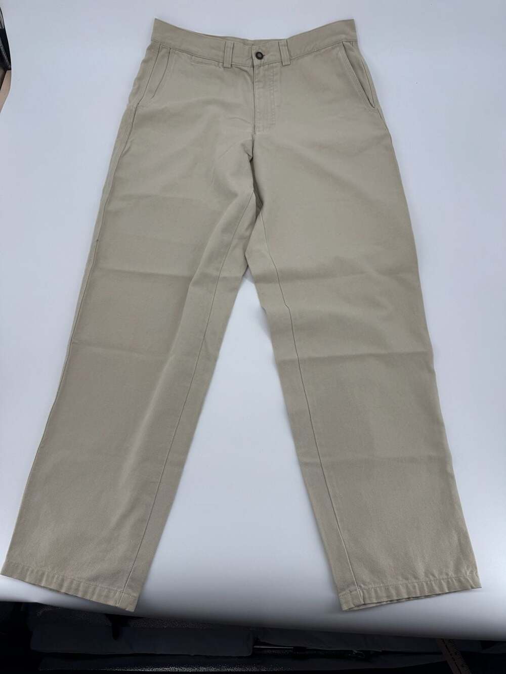 Patagonia Mens Beige Canvas Chino Work Pants Size 36
